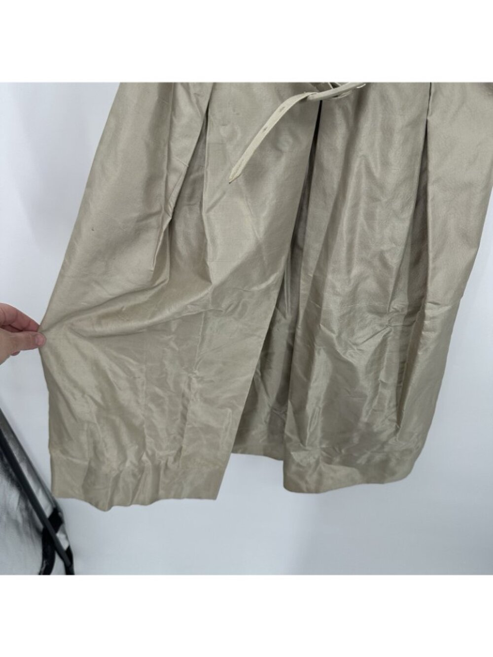 vintage 50s R&K ORIGINALS dress taupe SMALL fit flare rockabilly mid century - Picture 9 of 15